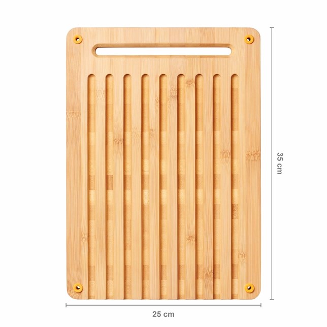 Fiskars Kitchen Cutting Board Bamboo Rectangular 252 x 353 mm Model 7536908