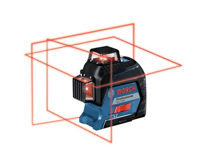 BOSCH GLL 3-80 Laser Level with Case