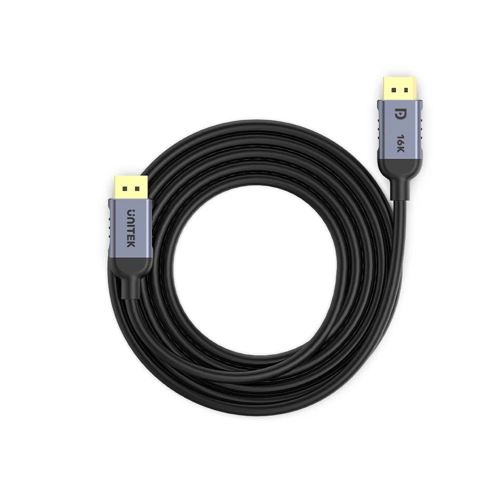 UNITEK DisplayPort 2.1 Cable 2 m Male to Male Black C1626GY01