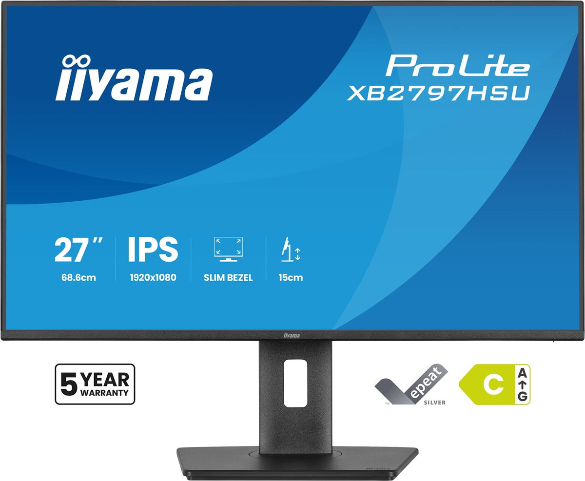 iiyama ProLite XB2797HSU-B1 27" Full HD LED Monitor Black