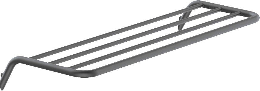 Deante Ribbed Shelf Titanium Finish Wall-Mounted ADID531