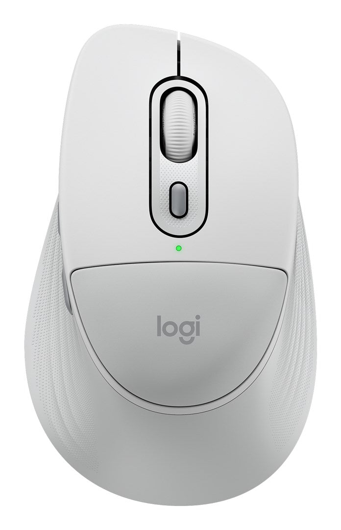 Logitech M850 L Wireless Mouse, White, Right-hand
