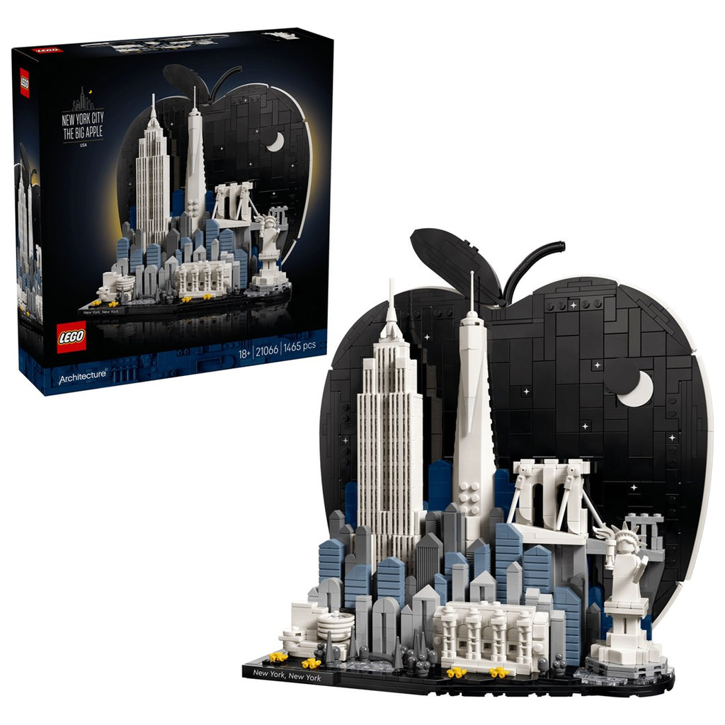 LEGO ARCHITECTURE New York City - 1465 Elements - Age 18+ - Model 21066