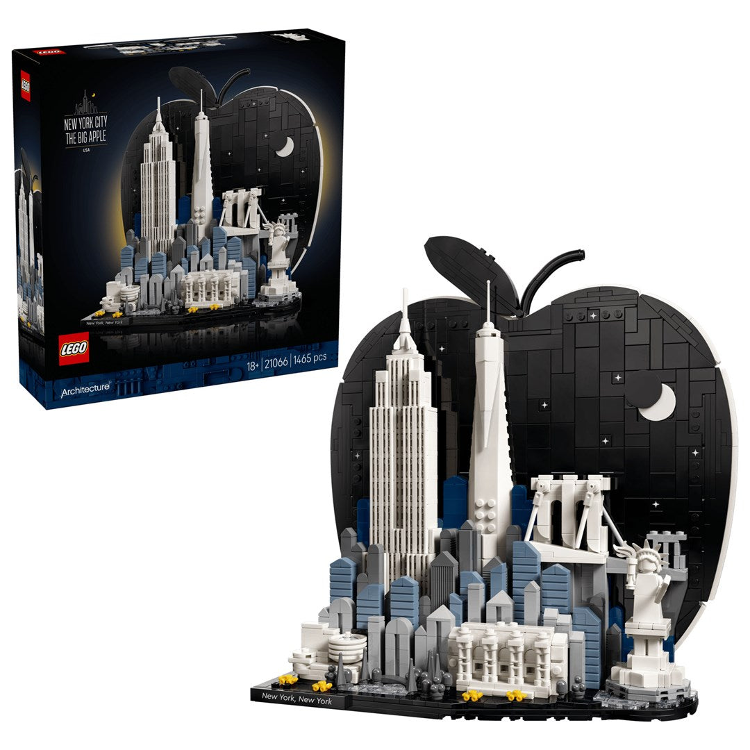 LEGO ARCHITECTURE New York City - 1465 Elements - Age 18+ - Model 21066