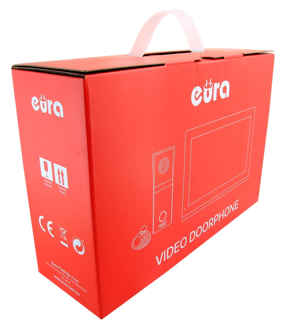 WIDEODOMOFON EURA VDP-99C5 Black WiFi RFID TUYA