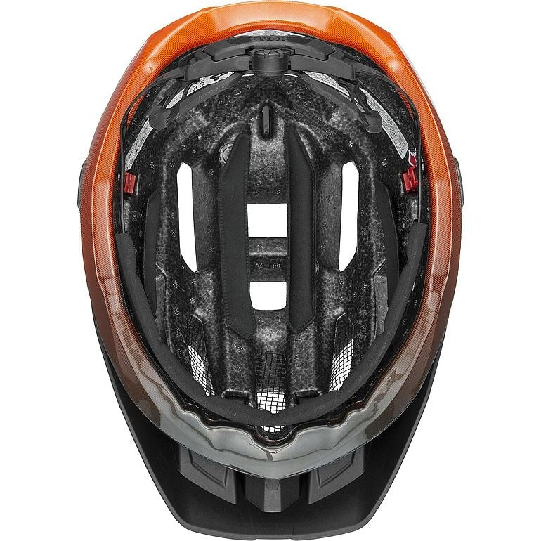 uvex quatro Orange, Titanium | Full-Face Helmet