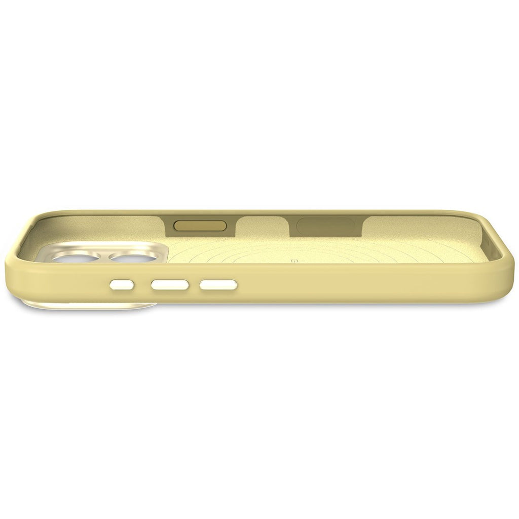 Decoded Silicone Case iPhone 17 Pro Yuma Yellow with MagSafe (D25IPO17PBCS9YW)