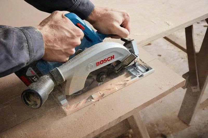 Bosch GKS 185-LI 16.5 cm Black  Blue  Grey 5000 RPM