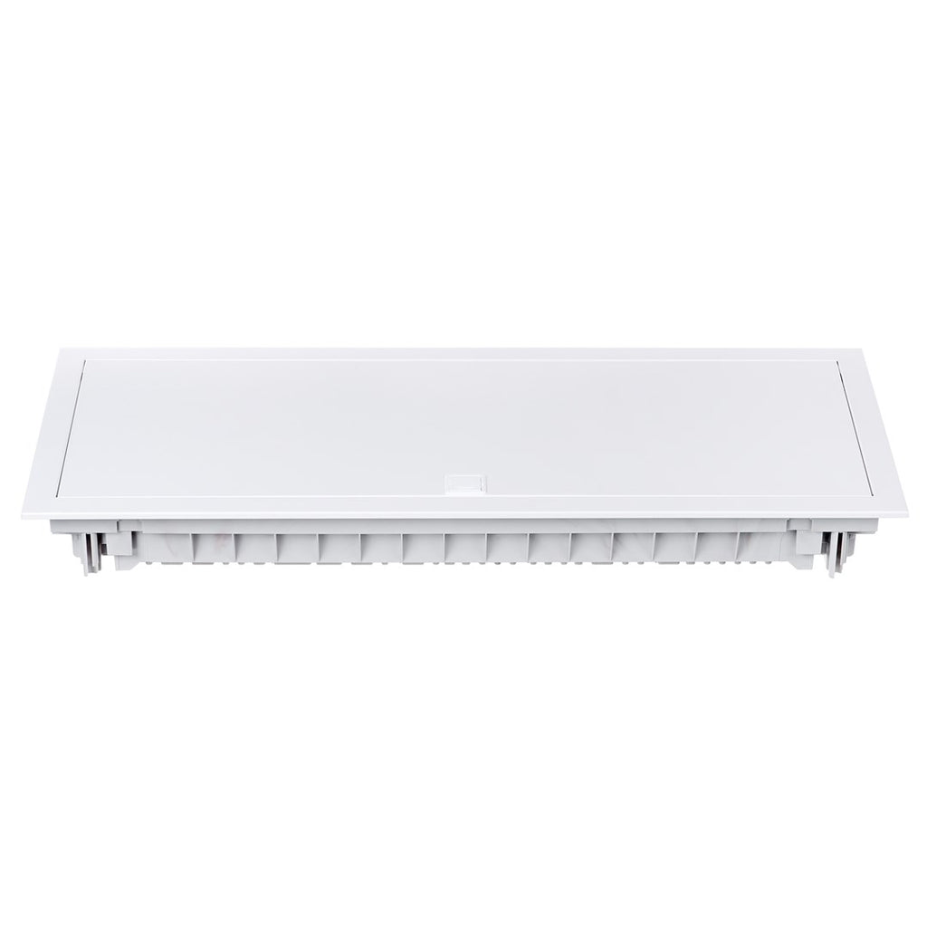 PLASTIC INSTALLATION ENCLOSURE WITH METAL DOOR  FLUSH-MOUNTED  IP40  5 ROWS  60 NOARK PMF 60 107262 MODULES