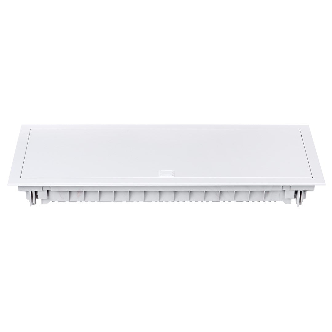 PLASTIC INSTALLATION ENCLOSURE WITH METAL DOOR  FLUSH-MOUNTED  IP40  5 ROWS  60 NOARK PMF 60 107262 MODULES