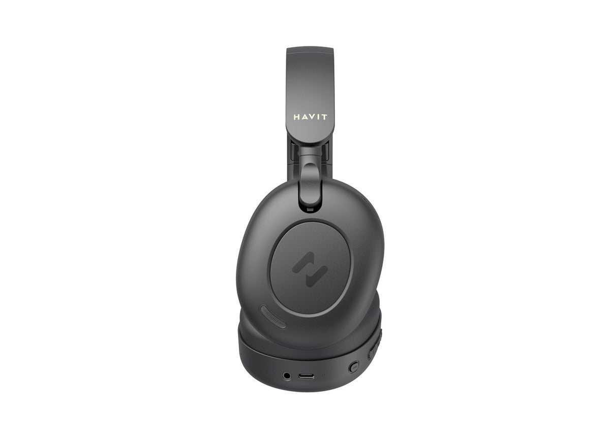 HAVIT H655BT PRO Bluetooth Headphones - 700 mAh Battery, 80h Playback, Noise Cancelling
