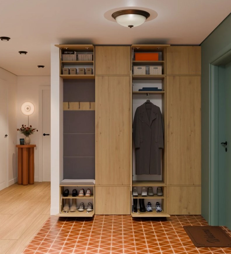 HAGA IV 3SZ1W Wardrobe – Artisan Oak