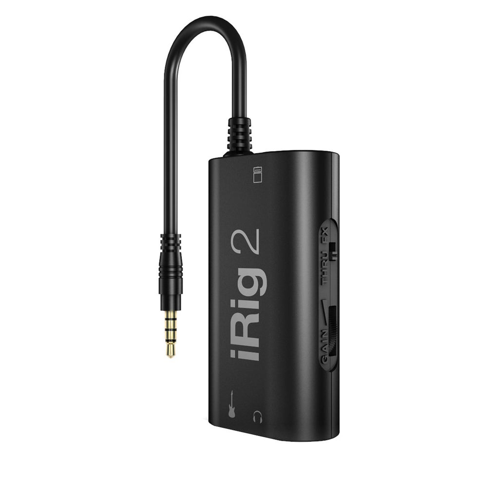 IK Multimedia iRig 2 Guitar Interface for Mac, iPhone, iPad