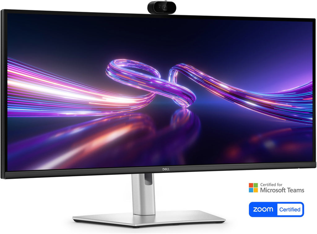 DELL Pro P P3426WEV 34.1" Wide Quad HD LCD Monitor Black, Silver 588563