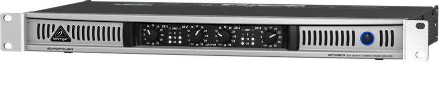 Behringer Europower EPQ304 Stereo Power Amplifier - 1U 1HE