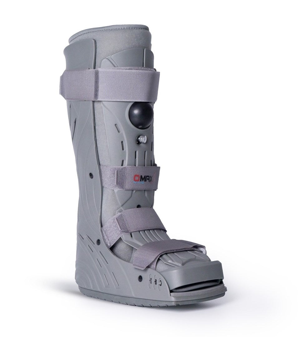 REHA FUND AIR WALKER LONG O-1180/M Foot and Shin Brace Black