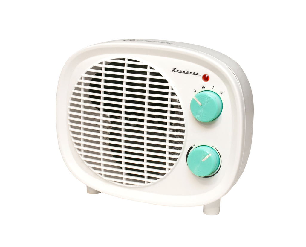 Ravanson Fan Heater 2000W Adjustable Thermostat FH-2000RW