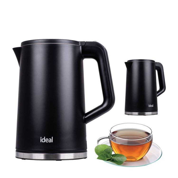 IDEAL Kettle 1.7 L 1500W Steel Black