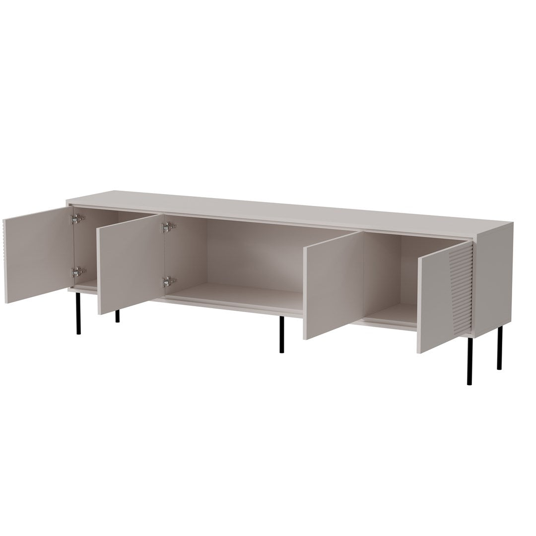 ABI RTV Cabinet 4D 200x38x62 Cashmere Matt