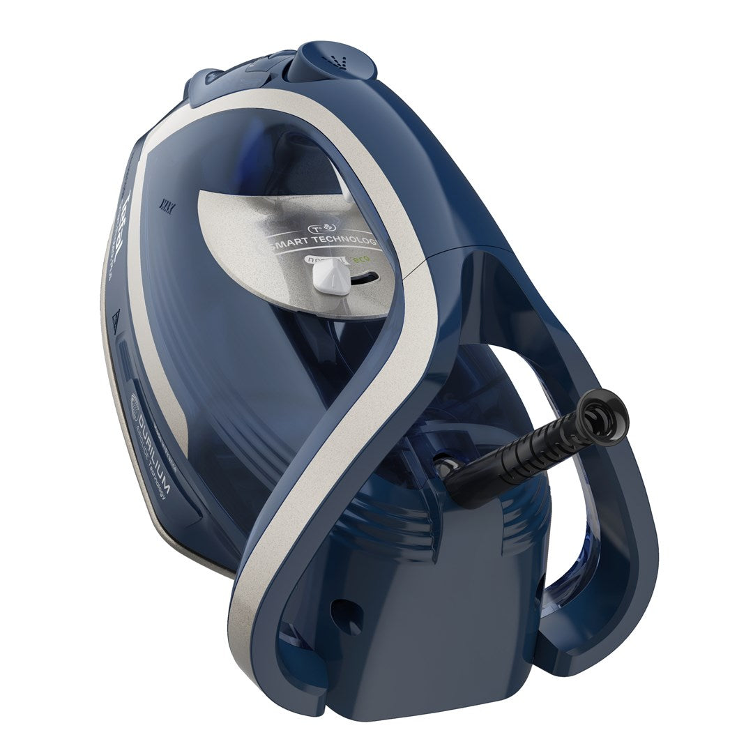 Tefal Smart Protect Plus FV6872 Dry & Steam iron Durilium Airglide soleplate 2800 W Blue