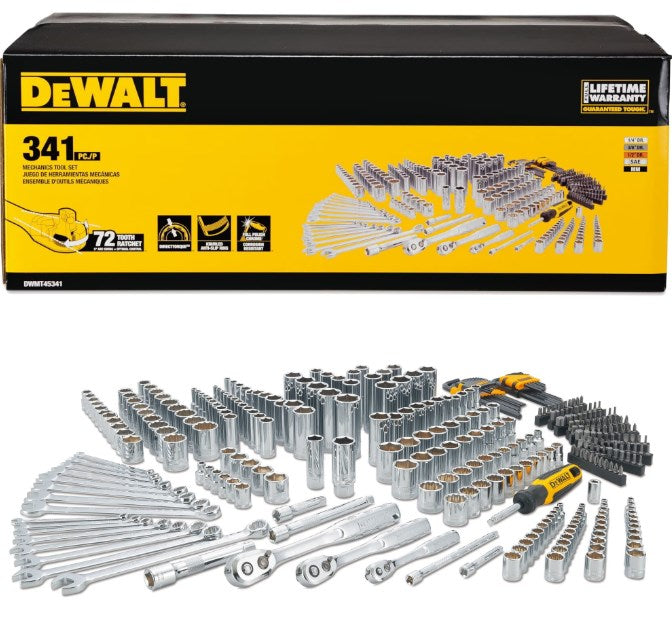 DEWALT Wrench Set 341 Pieces DWMT45341-1 341pcs
