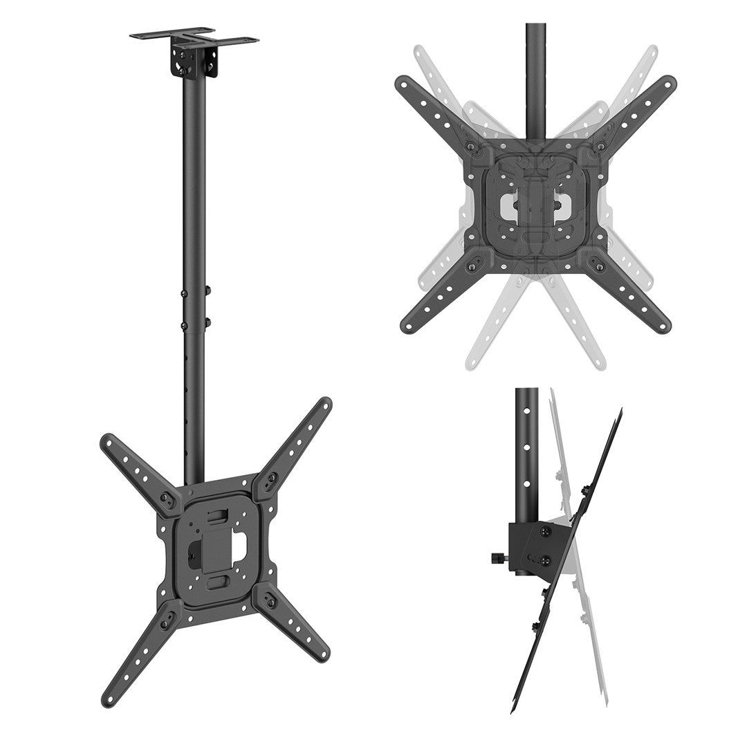 Maclean Ceiling Mount for TVs 23" to 55", Max Weight 35 kg, MC-174