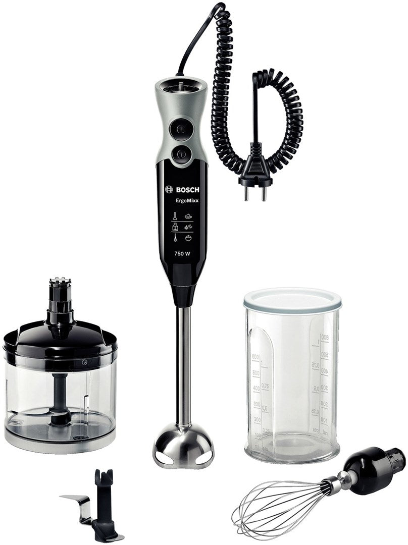 Bosch Immersion Blender 750W Black Silver MSM67170