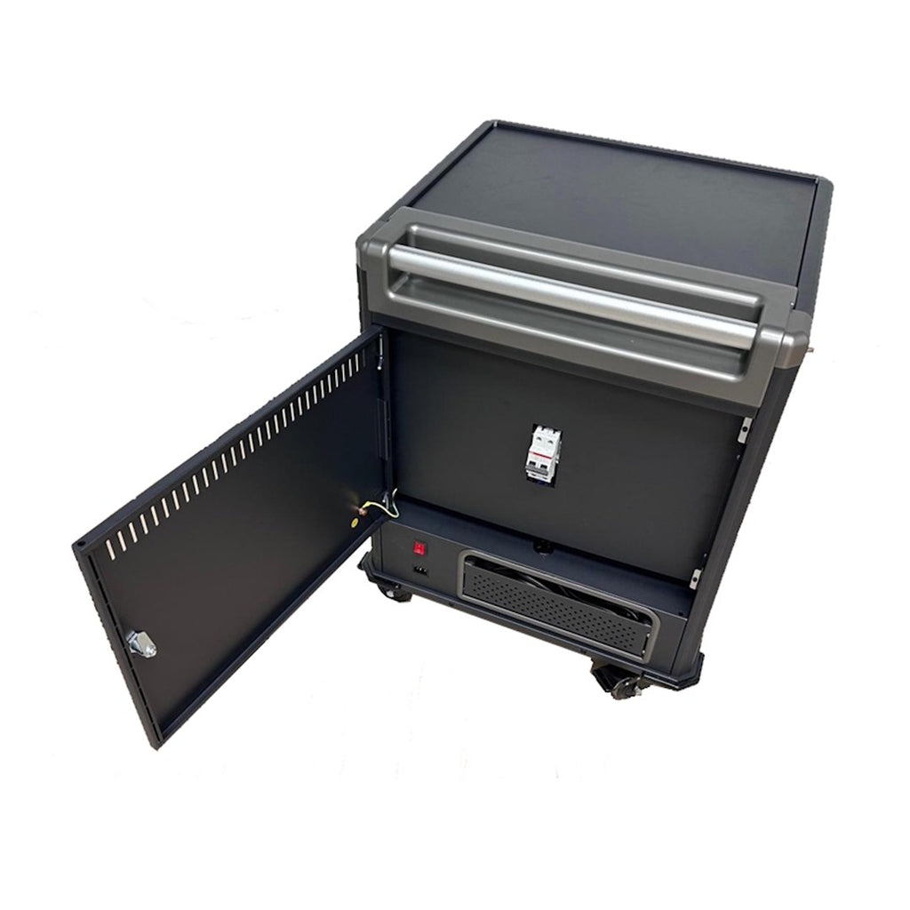 Ewent EW1703 Portable Device Management Cart/Cabinet Black Grey