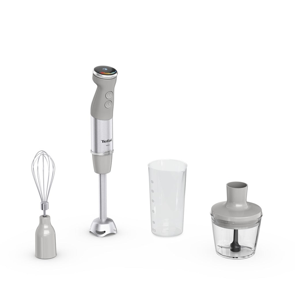 Tefal Quickchef+ HB673B30 blender Immersion blender 1000 W Grey  Stainless steel