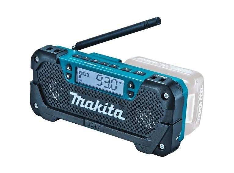 Makita MR052 Worksite Radio Analog & Digital Black Blue