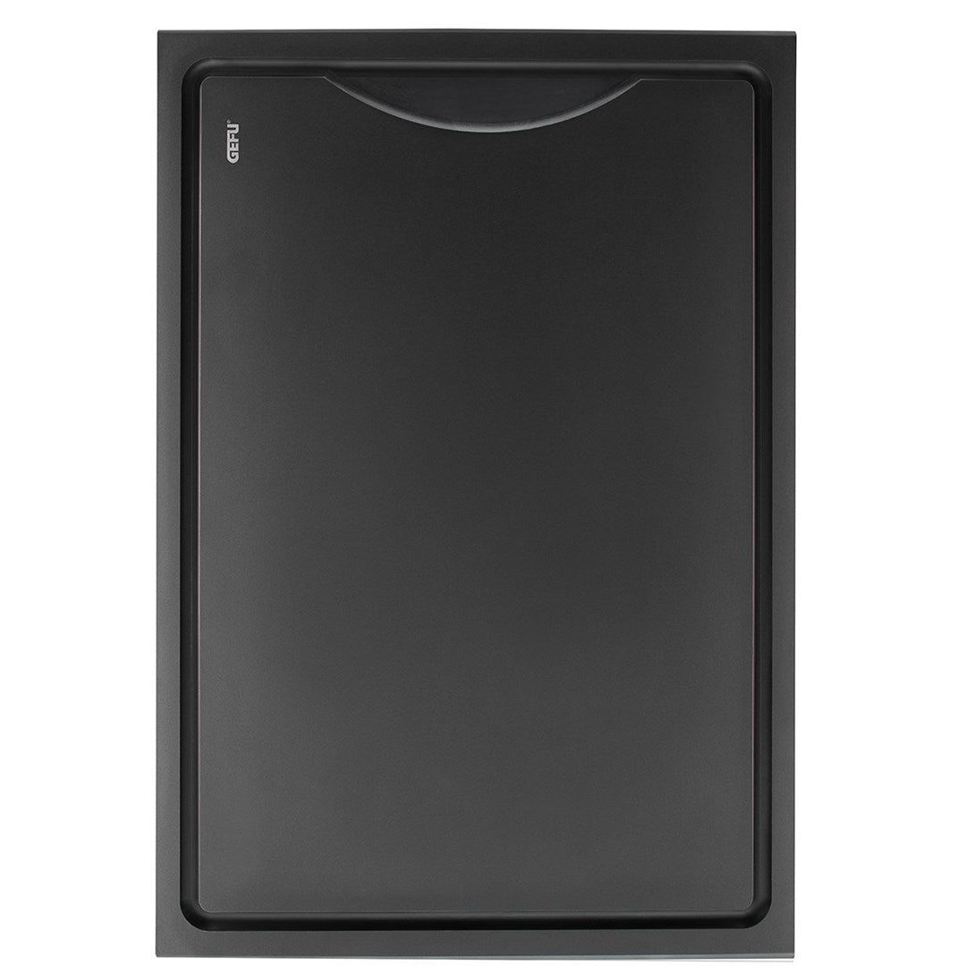 GEFU SLIZE Rectangular Wood Cutting Board Grey