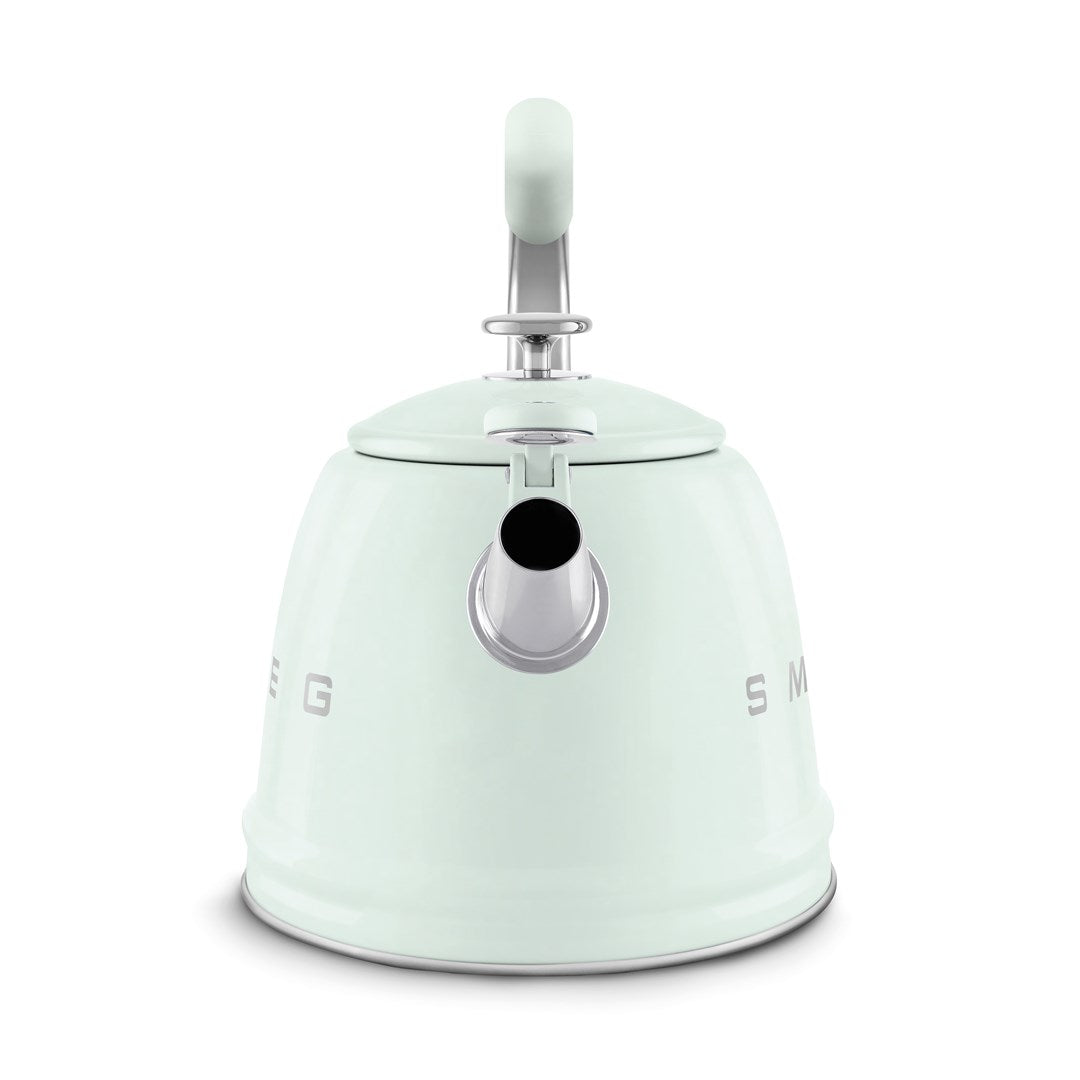 SMEG Non-Electric Kettle 2.3 L Stainless Steel Pastel Green WKF01PG