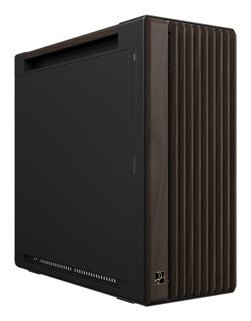 ASUS ProArt PA602 Wood Edition Modern Black - Metal Panel Midi Tower Black  Wood