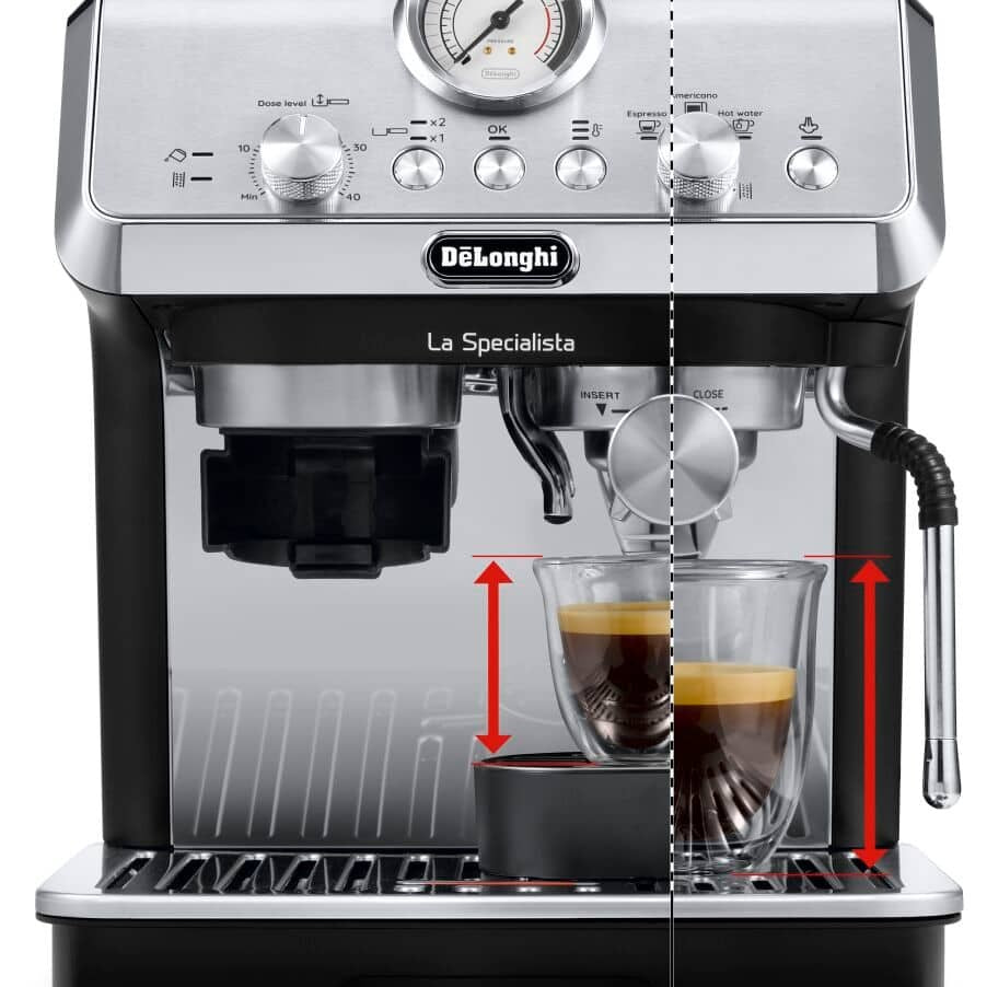 DeLonghi Semi-Automatic Espresso Machine 1400 W 2.5 L Built-in Grinder EC9155.MB