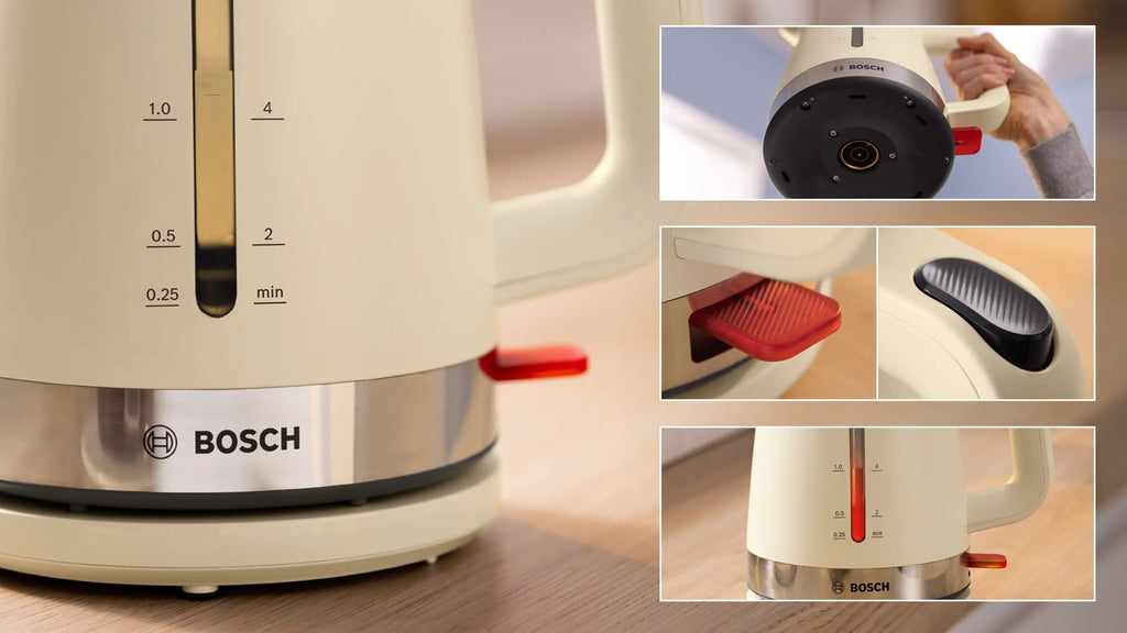 BOSCH MyMoment Electric Kettle 1.7 L 2400W Anti-Calc TWK4M227