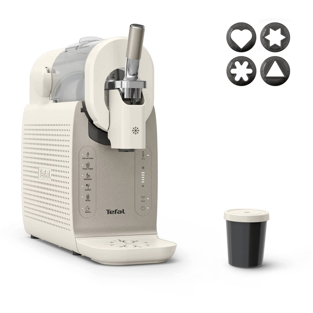 Tefal Ice Cream Maker IG803AE0 Soft Serve 1 L White