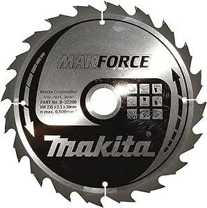 Makita Circular Saw Blade 235 mm 20 Teeth for Wood B-32269