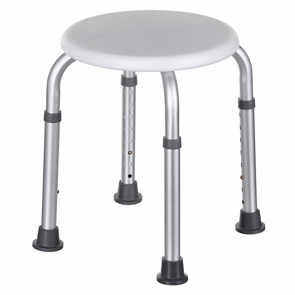 Shower Stool Non-Slip Adjustable Height