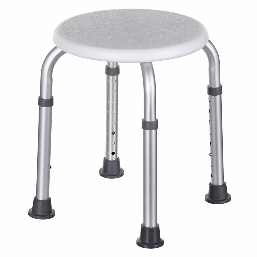 Shower Stool Non-Slip Adjustable Height