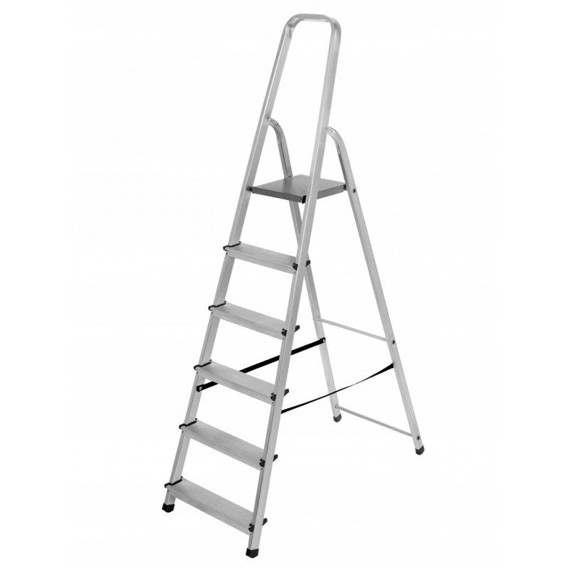 AWTOOLS Ladder 4262 g 120 mm Width 480 mm Length 1940 mm Height 6 Steps AW23016