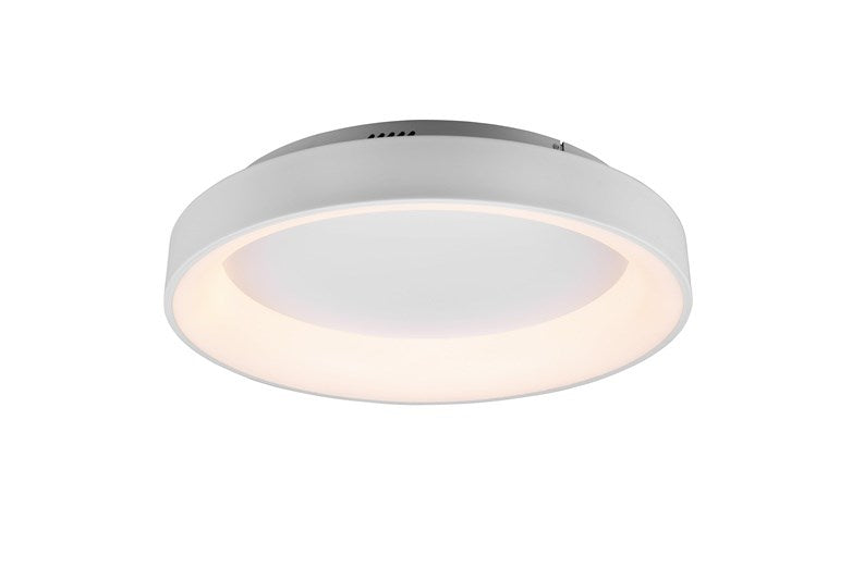 TRIO Girona LED Ceiling Light, 60 cm, White, Model O4017807489859