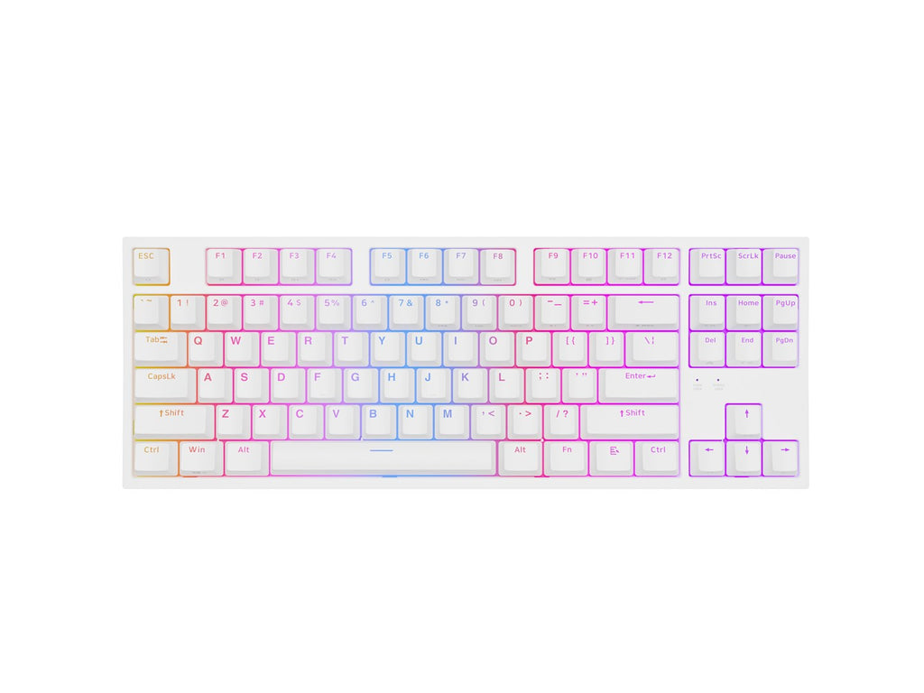 GENESIS Thor 404 TKL keyboard Gaming USB QWERTY US International White
