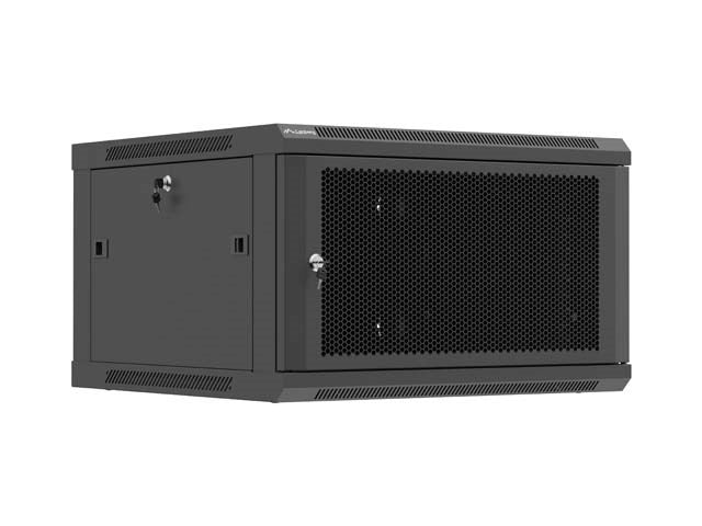 Wall-Mount Rack Cabinet 19" 6U 600x600 Black