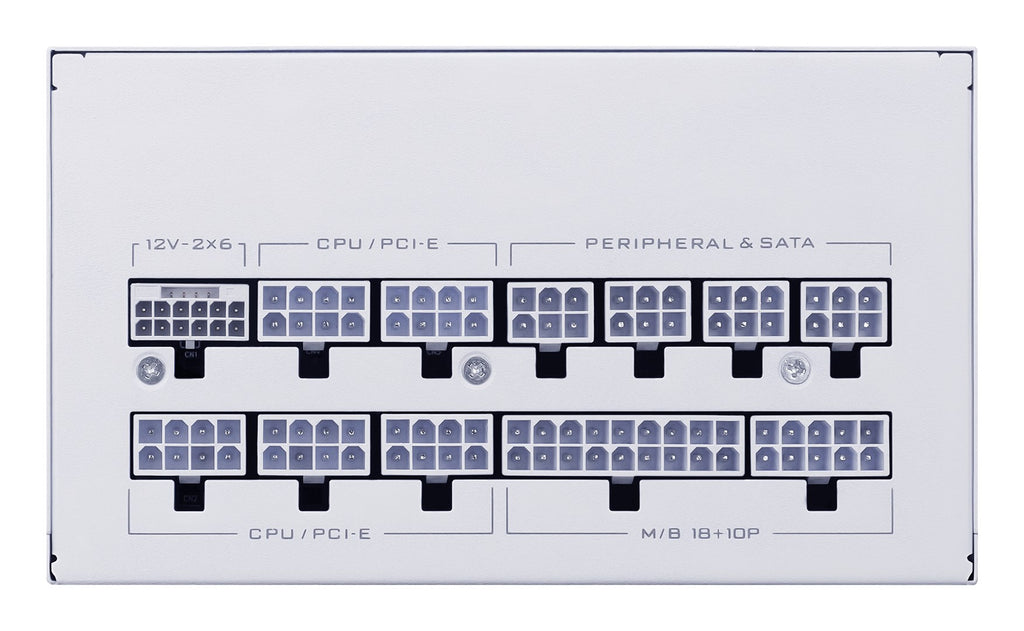 Lian Li SX0850P Power Supply Unit 850 W 20+4 Pin ATX White | NELI-044
