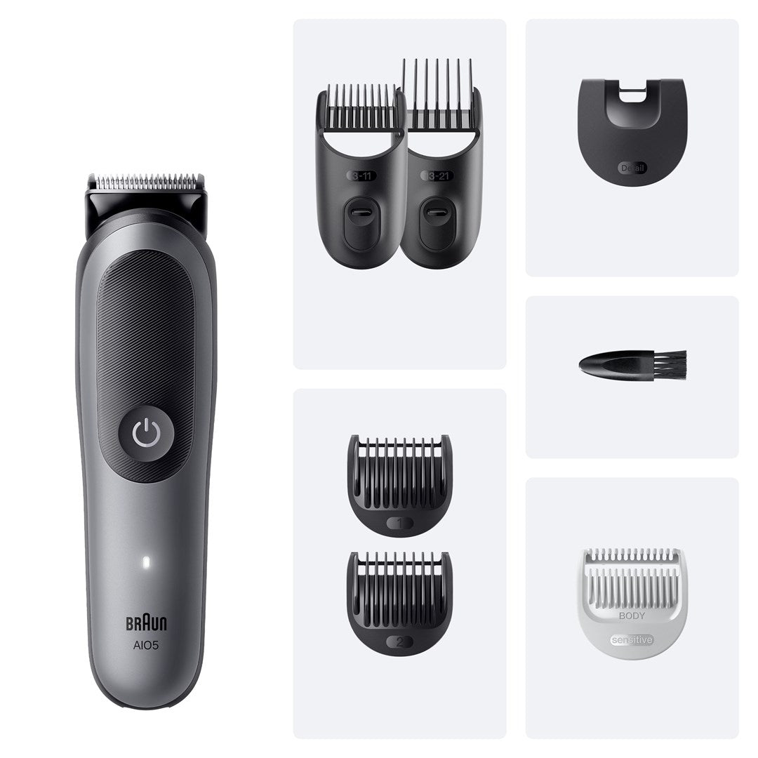 Braun 80789911 Hair Trimmer Dark Grey 21 Lithium-Ion