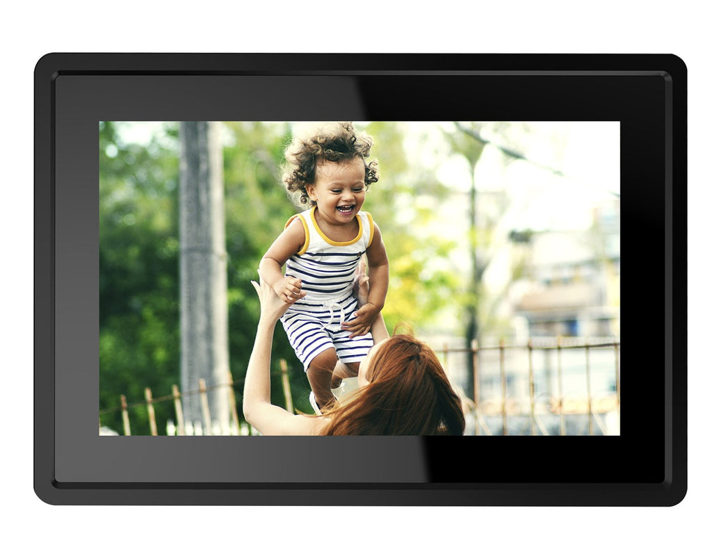 Denver PFF-1021BLACK Digital Photo Frame 10.1" Touchscreen Wi-Fi 1280x800