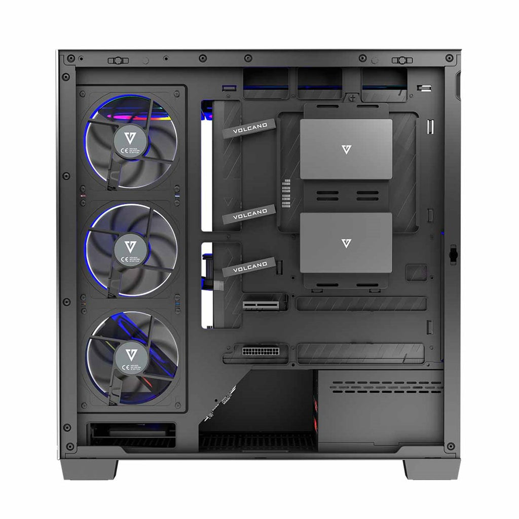 MODECOM VOLCANO STELLAR ARGB MIDI 8F Black Case