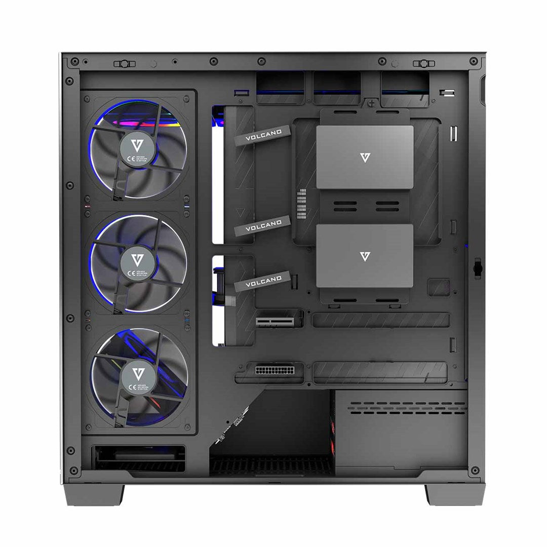 MODECOM VOLCANO STELLAR ARGB MIDI 8F Black Case
