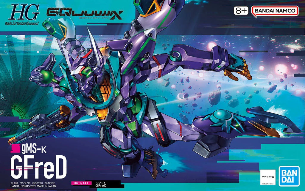 GUNPLA HGGQ 1/144 Figure - GFreD - Model MK68682