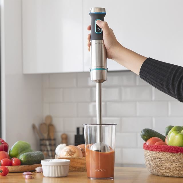 Cecotec Power TitanBlack 1200 XL 0.8 L Immersion blender 1200 W Black  Silver